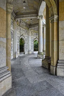 Portico Prints: Spittel colonnade, Unter den Linden, Berlin, Germany, Europe