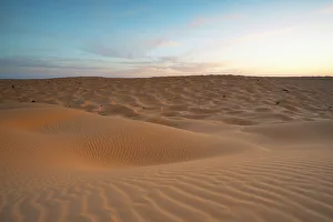 Tunisia Prints: Spring sunset at the gates of the Sahara desert