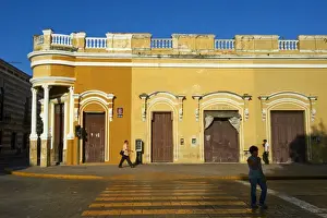 Merida Prints: Square of Independence, Merida, the capital of Yucatan state, Mexico, North America