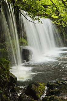 Refreshment Prints: Sqwd Ddwli Waterfall, Brecon Beacons, Wales, United Kingdom, Europe