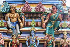 Images Dated 17th February 2006: Sri Maha Mariamman temple, Kuala Lumpur, Malaysia, Southeast Asia, Asia