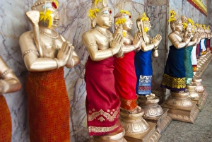 Malaysian Culture Prints: Sri Mahamariamman Hindu Temple, Kuala Lumpur, Malaysia, Southeast Asia, Asia