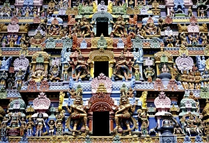Srirangam Temple, Trichy, Tamil Nadu, India, Asia