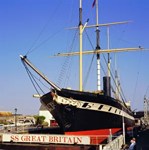 National Famous Place Prints: SS Great Britain, Historical ship