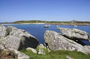 Images Dated 24th May 2009: St. Agnes with Gugh in background, Isles of Scilly, Cornwall, United Kingdom, Europe