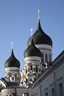 Images Dated 31st August 2009: St. Alexander Nevski Cathedral, Tallinn, Estonia, Baltic States, Europe