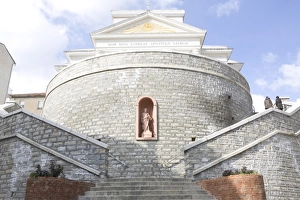 Barbagia Prints: St. Andrew church, Orani, Barbagia, Sardinia, Italy, Europe