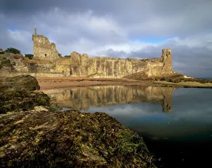 St. Andrews castle dating from between the 14th and 17th centuries