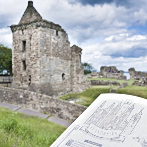 St. Andrews Castle, St. Andrews, Fife, Scotland, United Kingdom, Europe