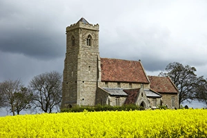 Cambridgeshire Prints: St. Andrews Church, Wood Walton, Cambridgeshire, England, United Kingdom, Europe
