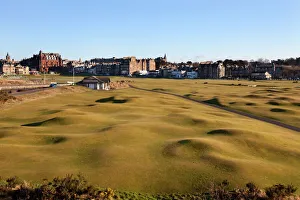 Fife Prints: St. Andrews from the Clubhouse, Fife, Scotland, United Kingdom, Europe