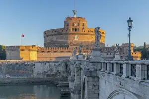 St. Angelo Bridge (Ponte Sant Angelo) and Castel Sant Angelo