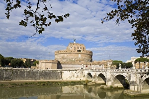 National Museum Prints: St. Angelo Castle and National Museum, Rome, Lazio, Italy, Europe