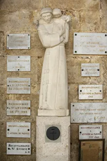 Burgundy Prints: St. Anthony of Padova, Semur-en-Auxois, Cote d Or, Burgundy, France, Europe