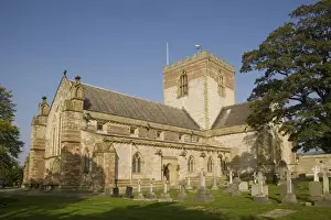 St. Asaph cathedral, said to be the smallest cathedral in Britain, Denbighshire