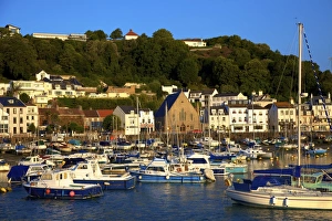 Jersey Prints: St. Aubins Harbour, St. Aubin, Jersey, Channel Islands, Europe