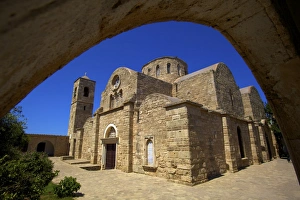 North Cyprus Prints: St. Barnabas Monastery, North Cyprus, Cyprus, Mediterranean, Europe