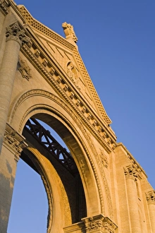 Winnipeg Prints: St. Boniface Cathedral, Winnipeg, Manitoba, Canada, America
