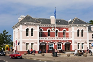 Civic Prints: St. Brelades Parish Hall, St. Aubin, Jersey, Channel Islands, United Kingdom, Europe