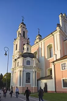 Images Dated 23rd September 2008: St. Catherines Church and the Benedictine Nunnery, Vilnius, Lithuania