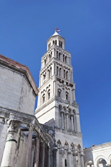 St. Dominus (Sveti Duje) Cathedral, Diocletians Palace, UNESCO World Heritage Site, Split, Dalmatia, Croatia, Europe