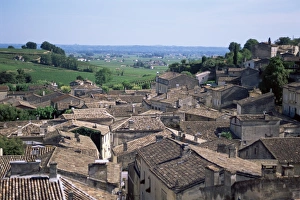 St Emilion Prints: St. Emilion, Aquitaine, France, Europe