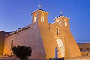 St. Francis of Asis Church in Ranchos de Taos, Taos, New Mexico, United States of America