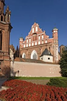 Images Dated 23rd September 2008: St. Francis and Bernardine Church, Vilnius, Lithuania, Baltic States, Europe