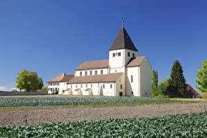 St. Georg church, Oberzell, UNESCO World Heritage Site, Reichenau Island, Lake Constance