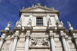Facades Prints: St. Gesuiti Church (La Chiesa dei Gesuiti), Gesuiti, Venice UNESCO World Heritage Site
