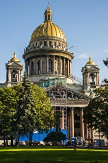 St. Isaacs Cathedral, St. Petersburg, Russia, Europe