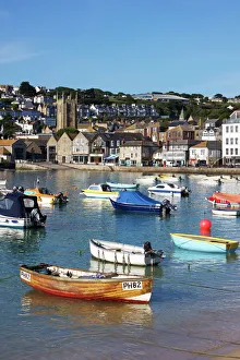 Large Group Of Objects Prints: St. Ives, Cornwall, England, United Kingdom, Europe