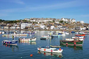 Large Group Of Objects Prints: St. Ives, Cornwall, England, United Kingdom, Europe