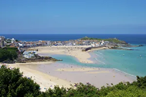 Busy Prints: St. Ives, Cornwall, England, United Kingdom, Europe