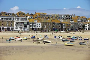 Day Time Prints: St. Ives harbour, Cornwall, England