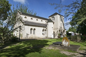 Barbados Prints: St. James Church, Holetown, St. James, Barbados, West Indies, Caribbean, Central America