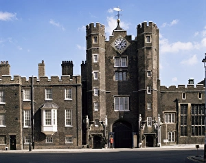 Manor Prints: St. Jamess Palace, London, England, United Kingdom, Europe