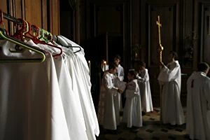 Images Dated 17th September 2006: St. Johns cathedral sacristy, Lyon, Rhone, France, Europe