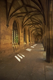 Corridor Prints: St. Johns College, Cambridge, Cambridgeshire, England, United Kingdom, Europe