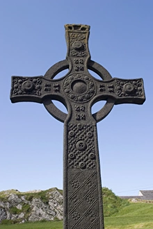 St. Johns cross, Iona, Scotland, United Kingdom, Europe