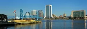 Images Dated 7th November 2008: St. Johns River and Jacksonville skyline, Florida, United States of America