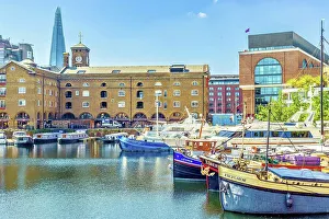Docked Prints: St. Katherine Dock, part of the Port of London until 1968