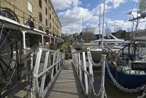 St. Katherines Dock, by the Thames, London E1, England, United Kingdom, Europe