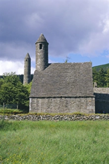 Glendalough Prints: St Kevins Church
