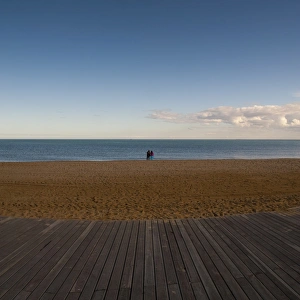 Board Walk Prints: St. Kilda Beach, Melbourne, Victoria, Australia, Pacific