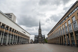 The Netherlands Prints: St. Liduinas Basilica, Schiedam, Netherlands, Europe