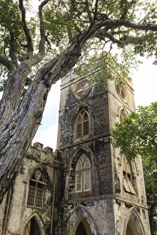 Barbados Prints: St Margarets Church, Parish of St. John, Barbados, Windward Islands, West Indies