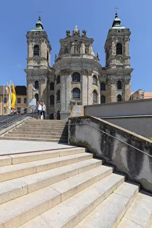Basilicas Prints: St. Martin Basilica in Weingarten, Upper Swabian Baroque Route, Upper Swabia