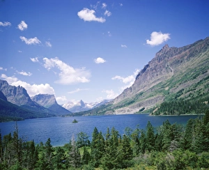 St. Mary Lake and Wild Goose Island