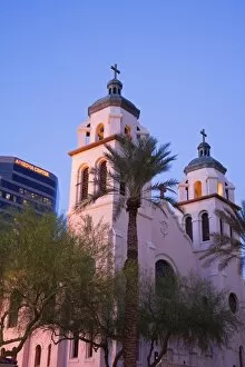 Images Dated 16th April 2009: St. Marys Basilica, Phoenix, Arizona, United States of America, North America